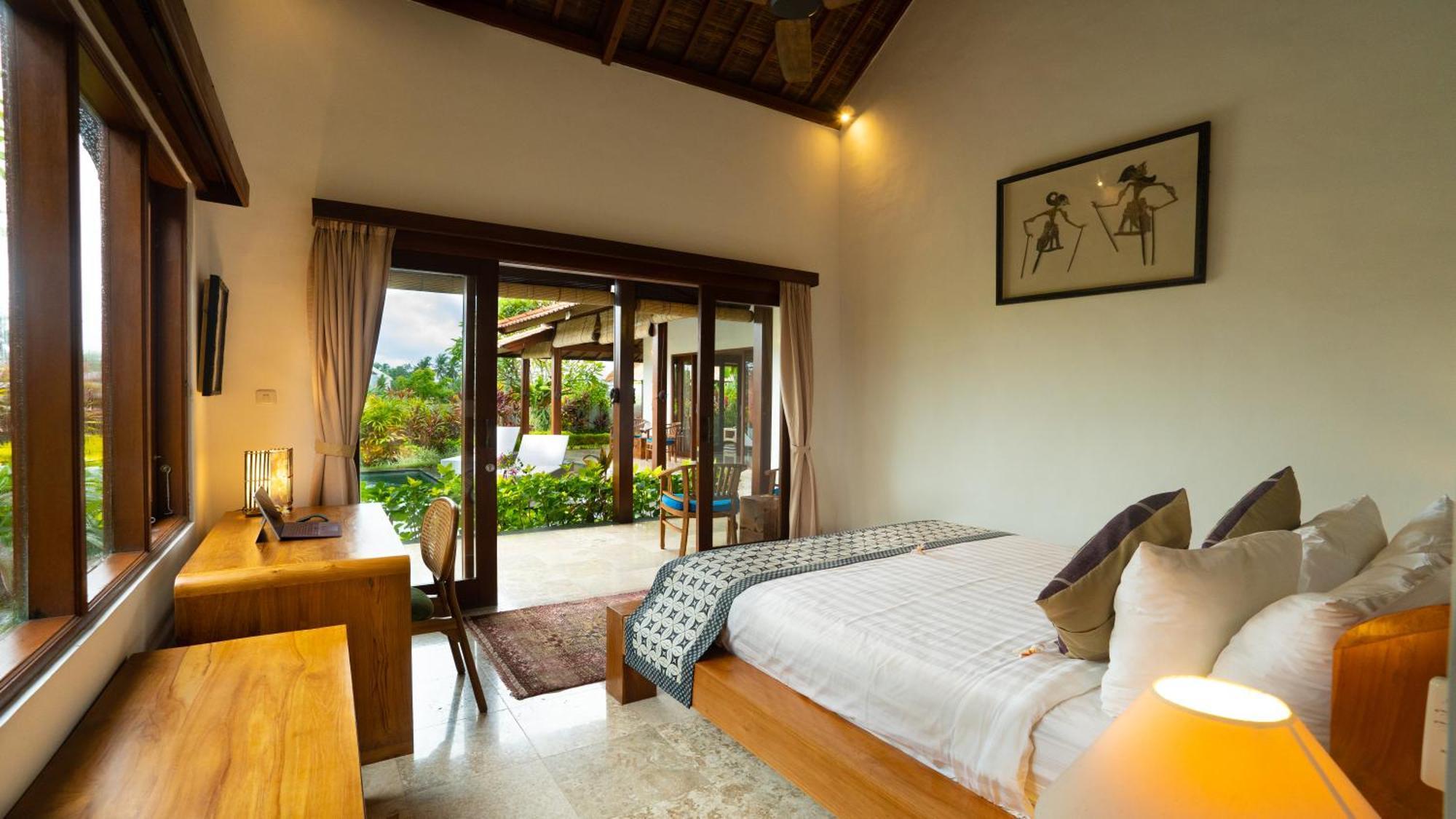 Villa Maya Ubud, Peaceful Rice Field View Exterior foto